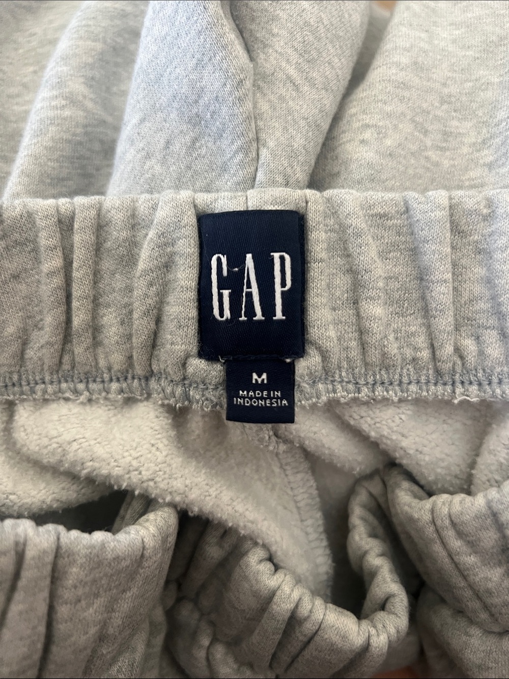 Gap Gray Drawstring Lounge Pants M - Picture 4 of 6